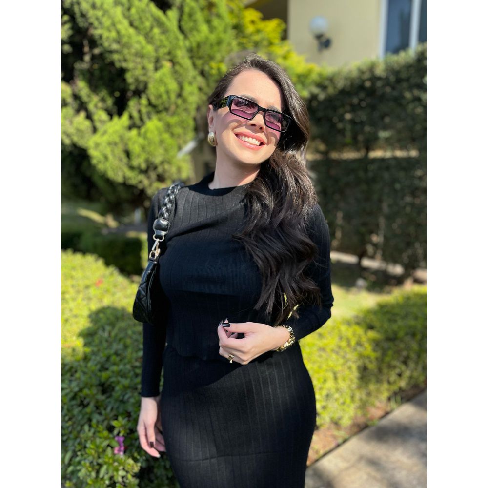Conjunto Safira Preto - Ihuly kaufmann