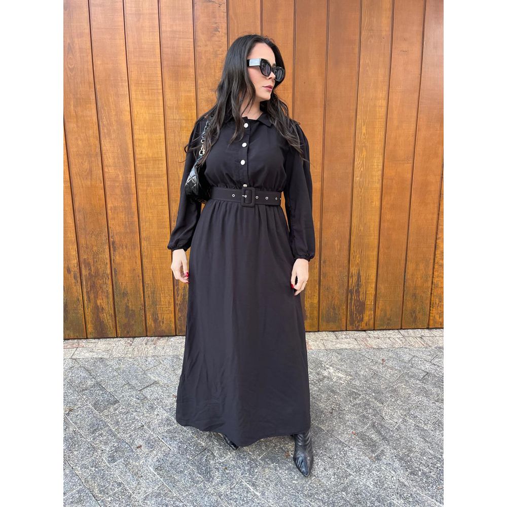 Vestido Anastasia Preto - Ihuly kaufmann