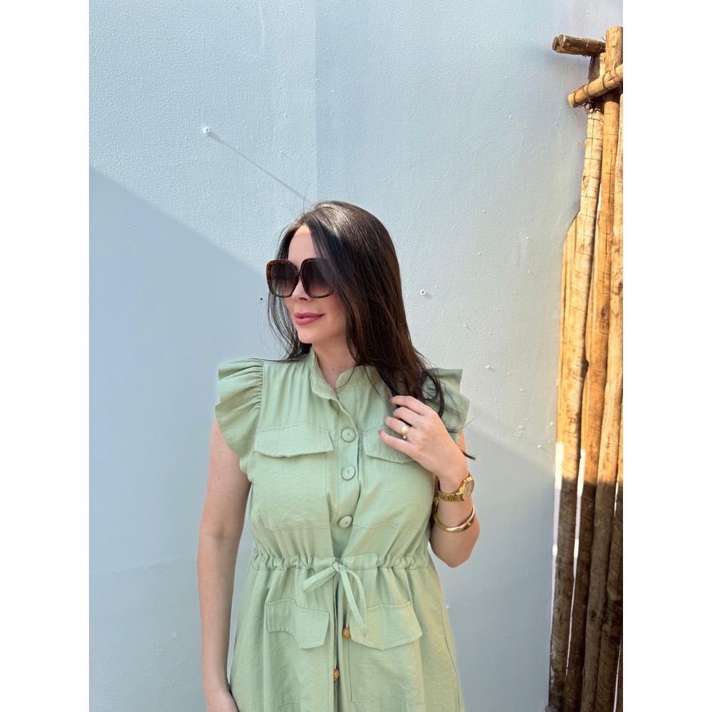 Chemise Sara Verde Menta - Ihuly kaufmann
