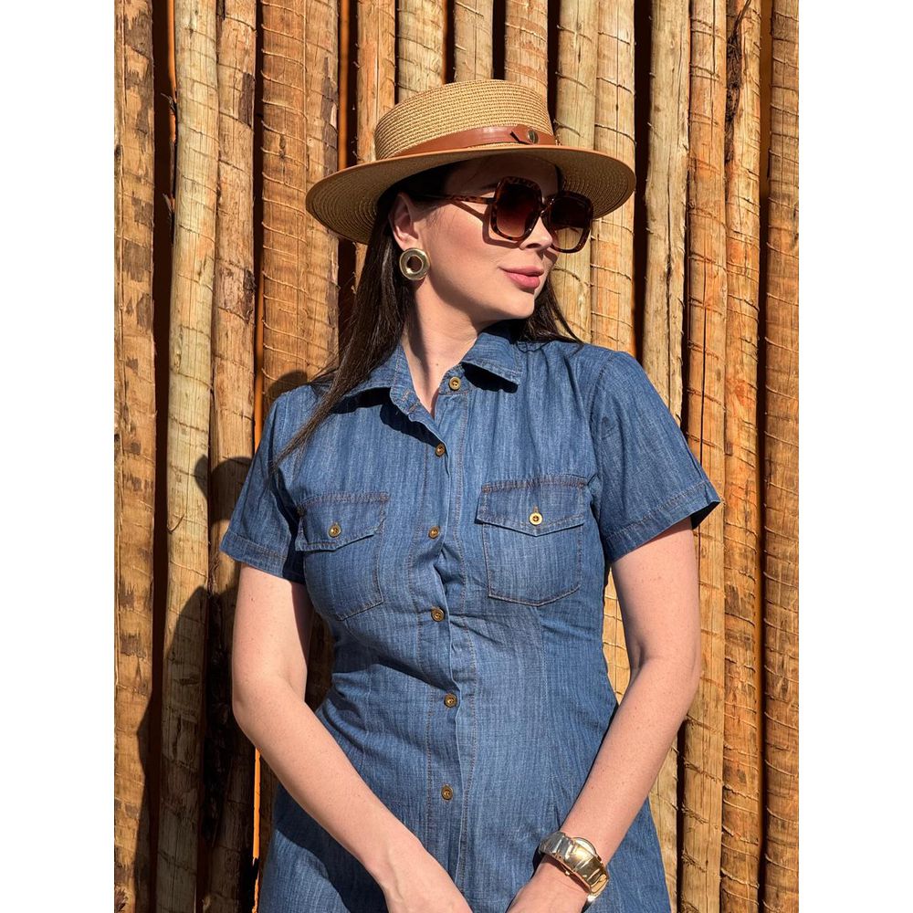 Chemise Ágata Jeans - Ihuly kaufmann