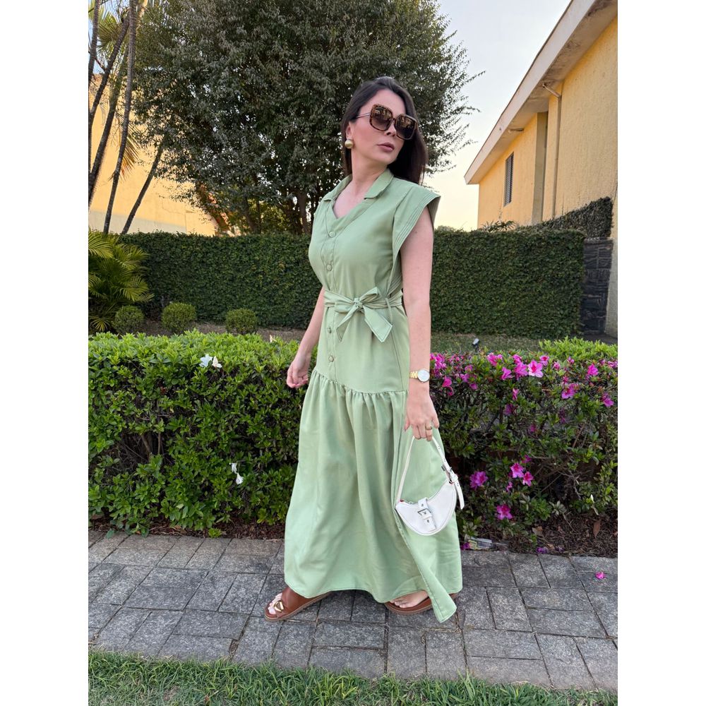 Vestido Nicole Verde - Ihuly kaufmann