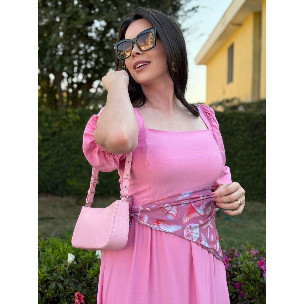 Vestido Maya Rosa Claro - Ihuly kaufmann