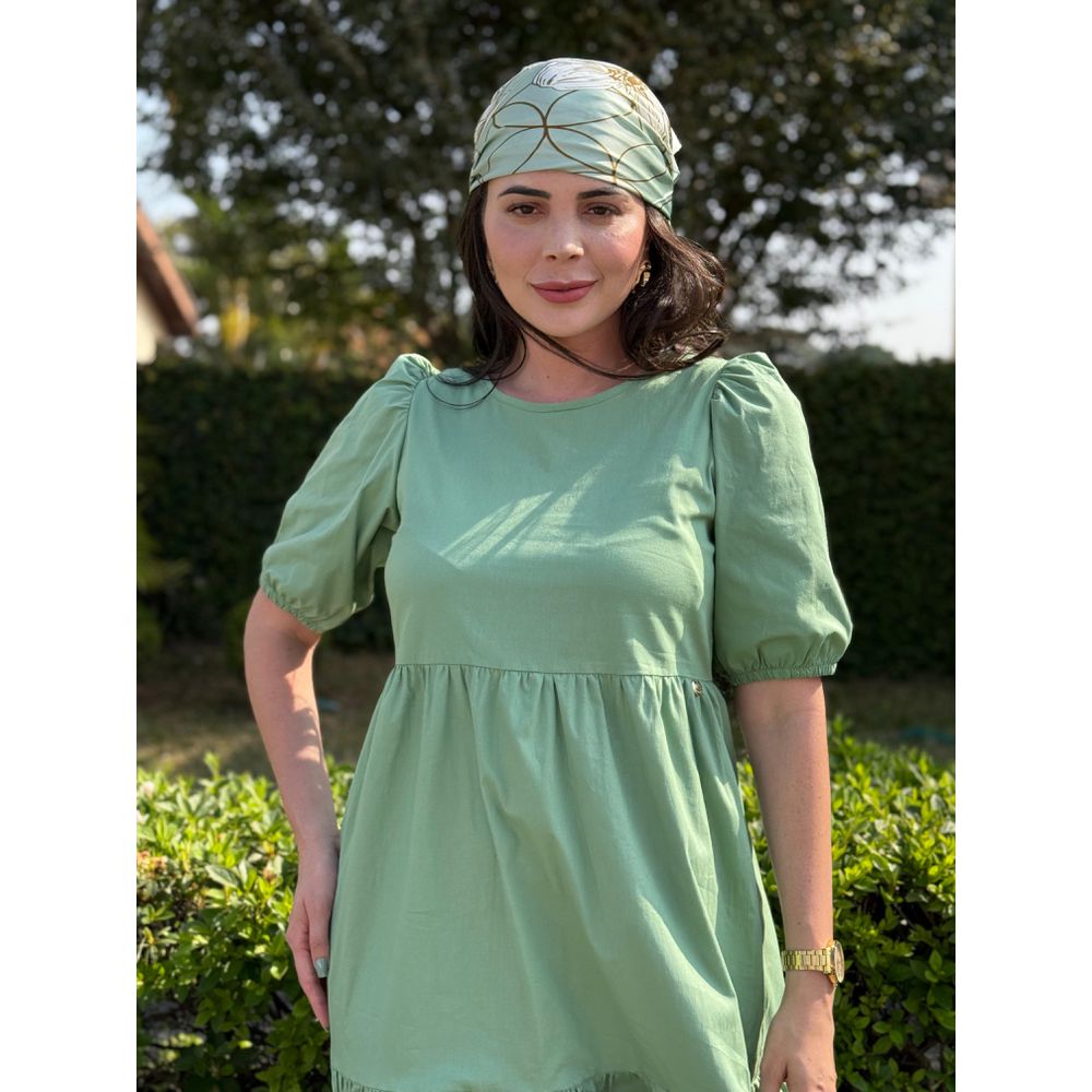 Vestido Samara Verde Oliva - Ihuly kaufmann