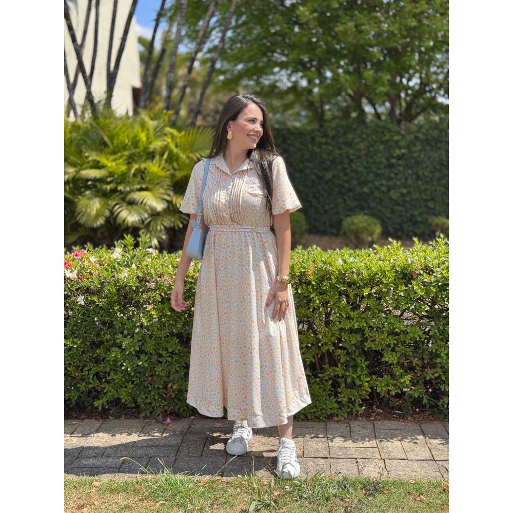 Vestido Beatriz Liberty - Ihuly kaufmann
