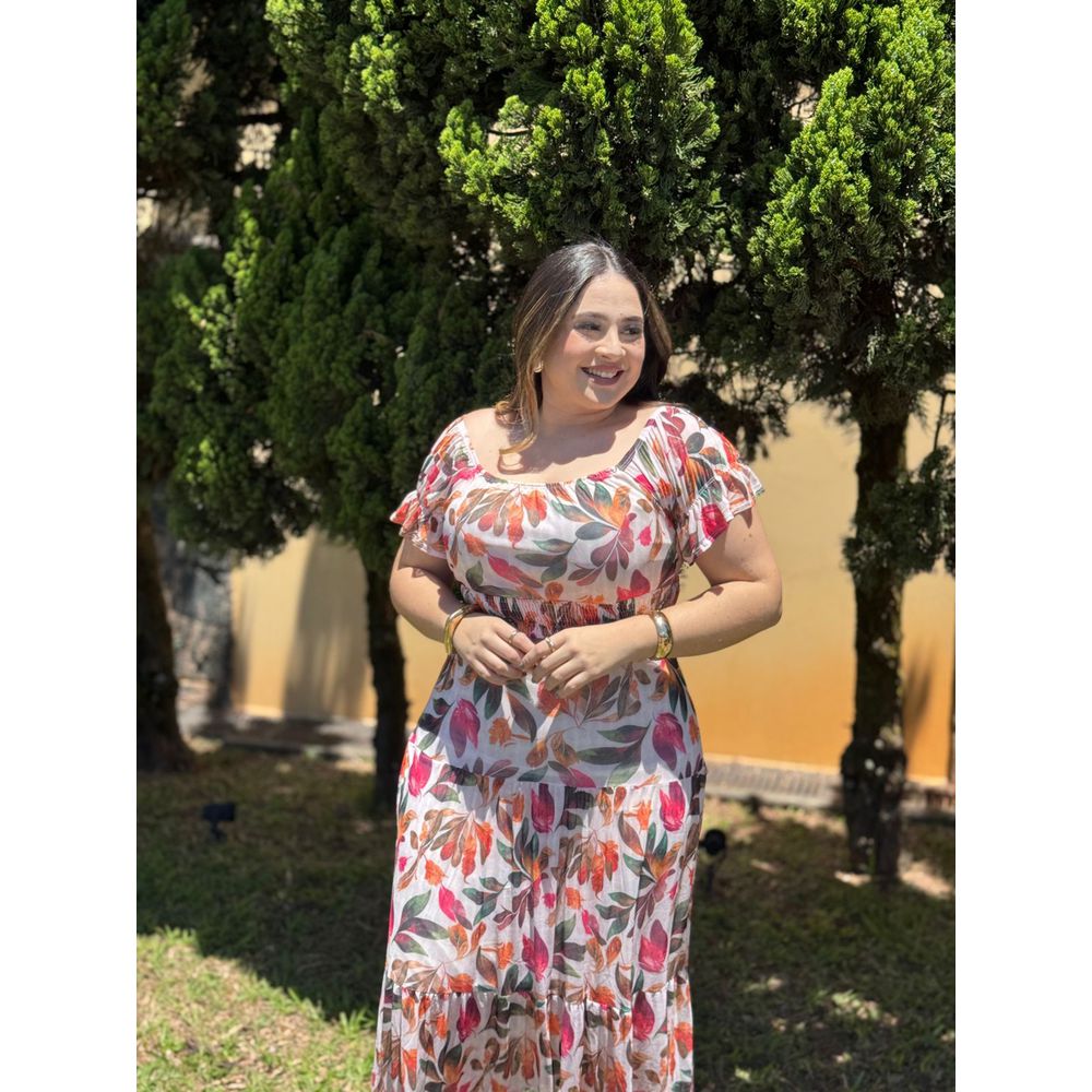 Vestido Luana Floral Estampado - Ihuly kaufmann