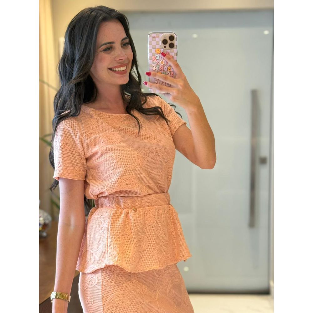 Conjunto Joice Salmao Bordado - Ihuly kaufmann