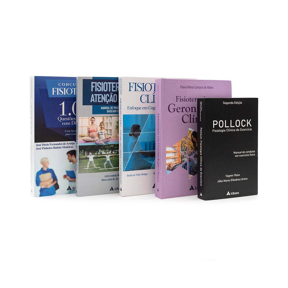 COLEÇÃO DE LIVROS DE FISIOTERAPIA + CURSOS EAD - iPlaceBook