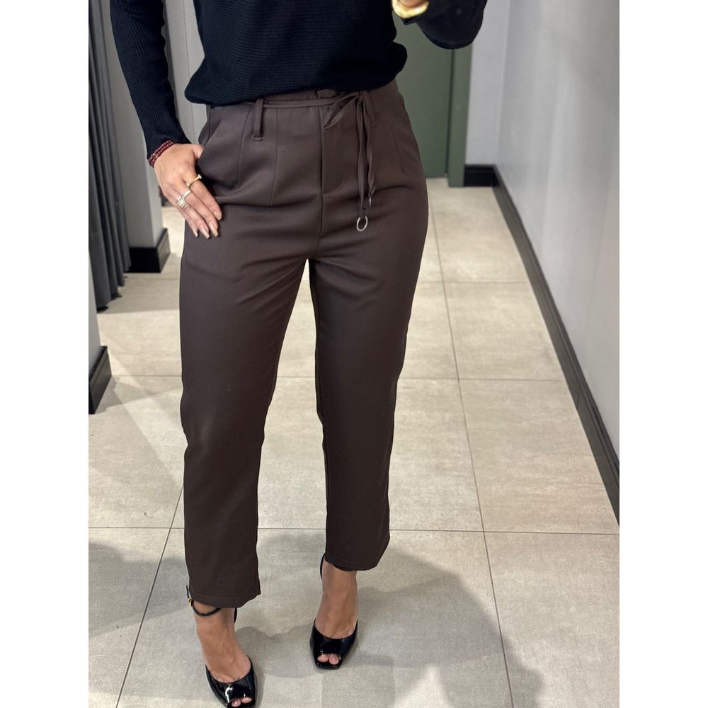 CALÇA JOGGER MARI MARROM