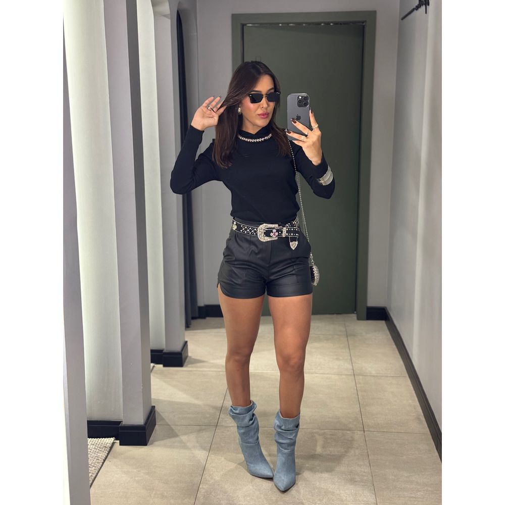SHORT COURINO PRETO