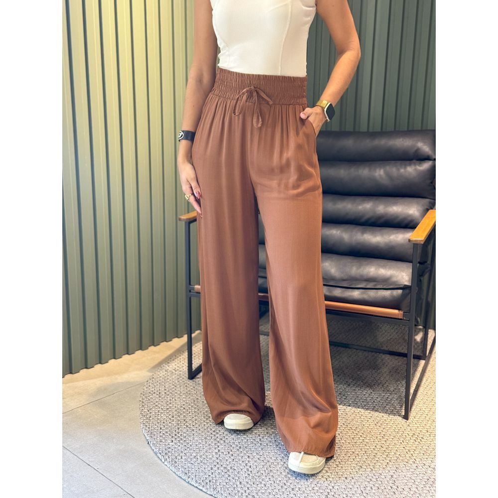 CALÇA PANTALONA LUARA TERRA COTA