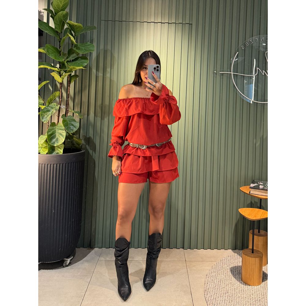 CONJUNTO HANNA BOHO TERRA COTA