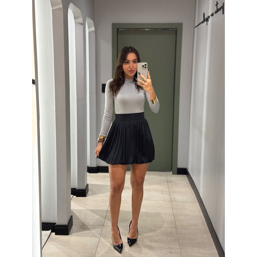 BODY BRUNA GOLA CINZA