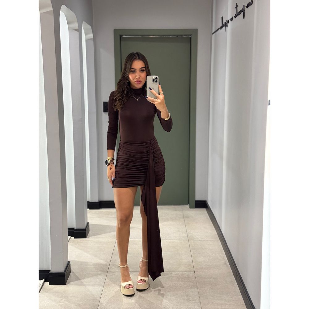 CONJUNTO LUDMILLA MARROM