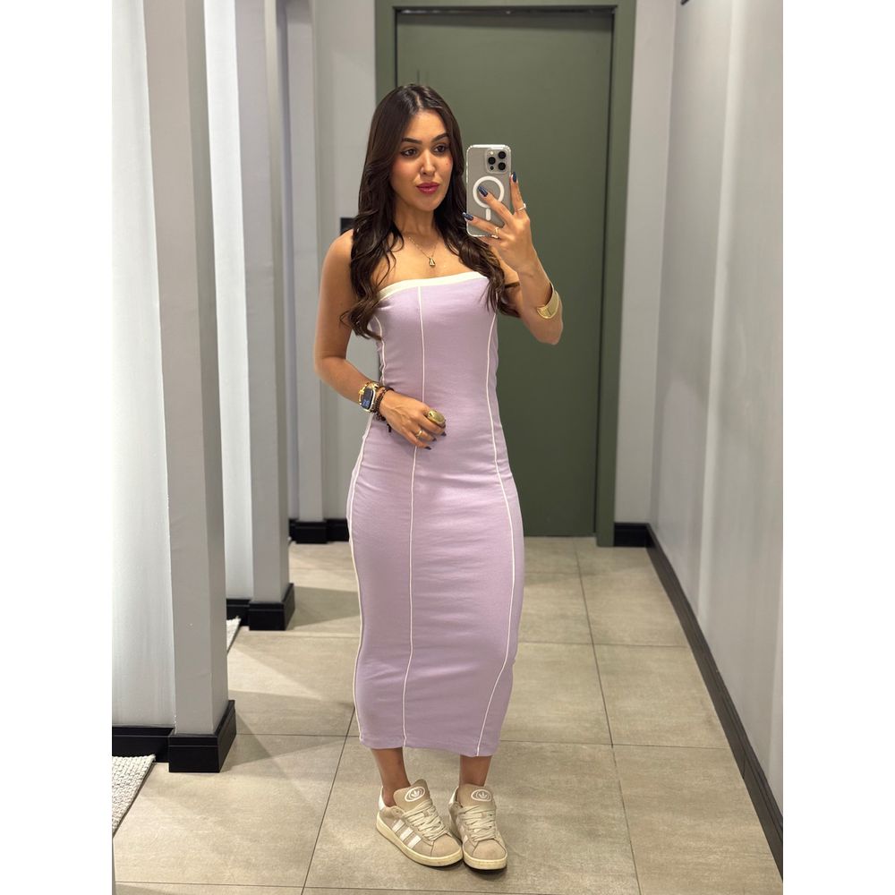 VESTIDO IRIS MIDI LAVANDA