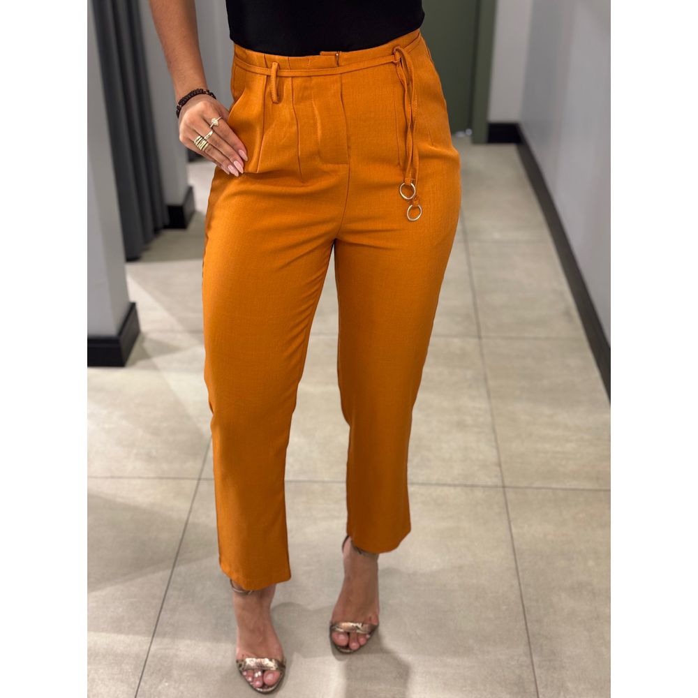 CALÇA JOGGER MARI LARANJA