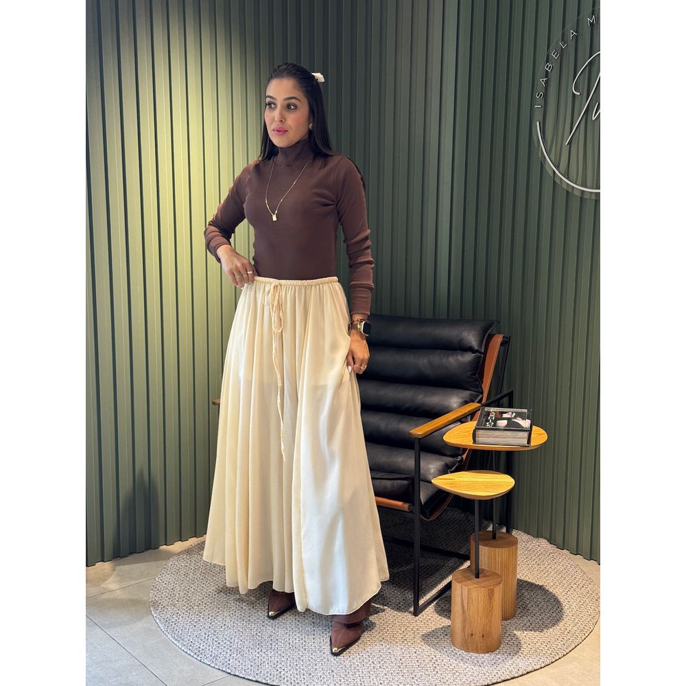 CALÇA PANTALONA LUA CREME