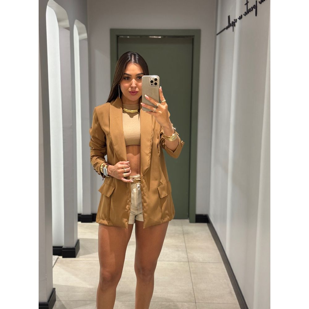 BLAZER MAIA ALFAIATARIA NUDE