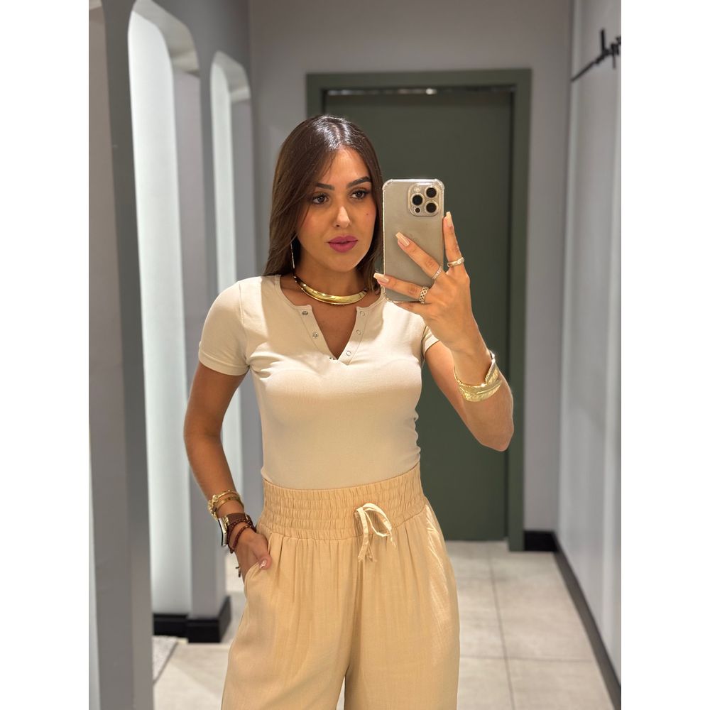 BABY LOOK LIA CREME