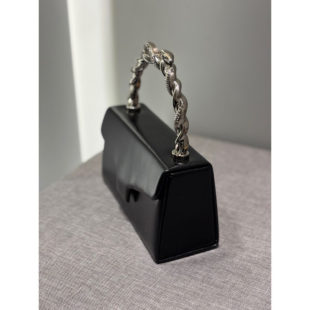 CLUTCH ALÇA SERPENTE PRETO