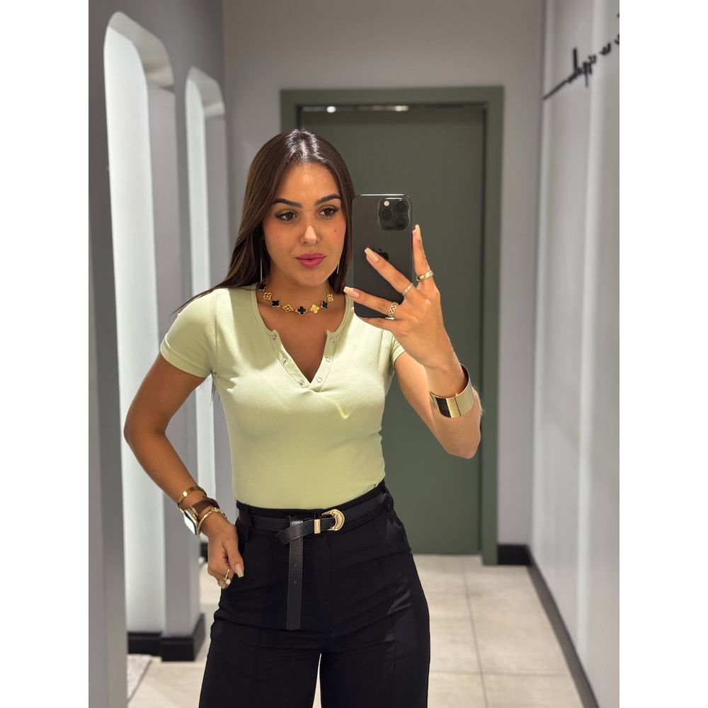 BABY LOOK LIA VERDE MENTA