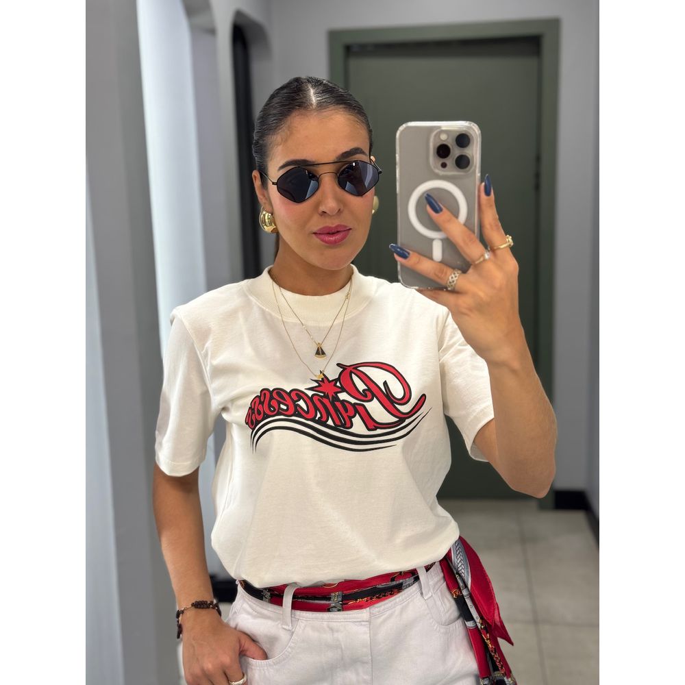 T-SHIRT PRINCESS OFF WHITE