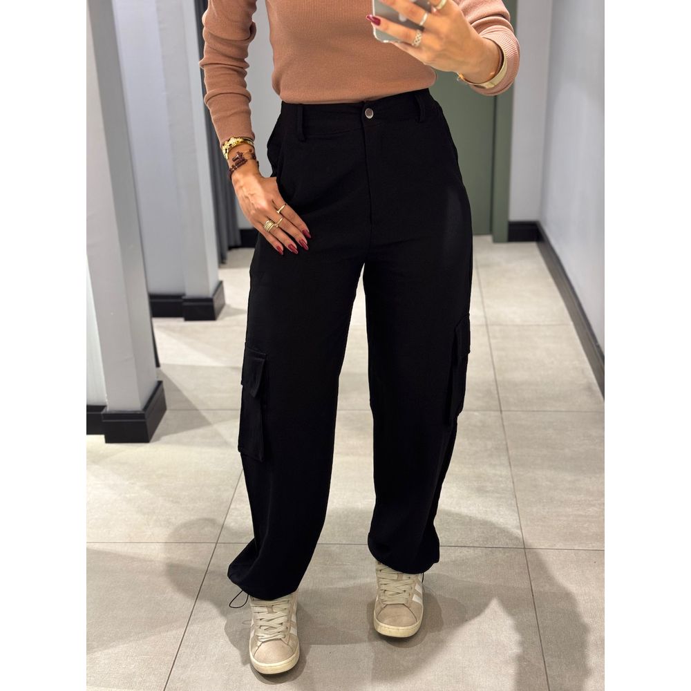 CALÇA ALICE CARGO PRETO