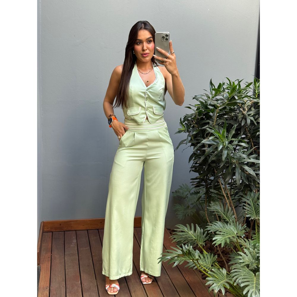 CONJUNTO LETICIA CALÇA VERDE 