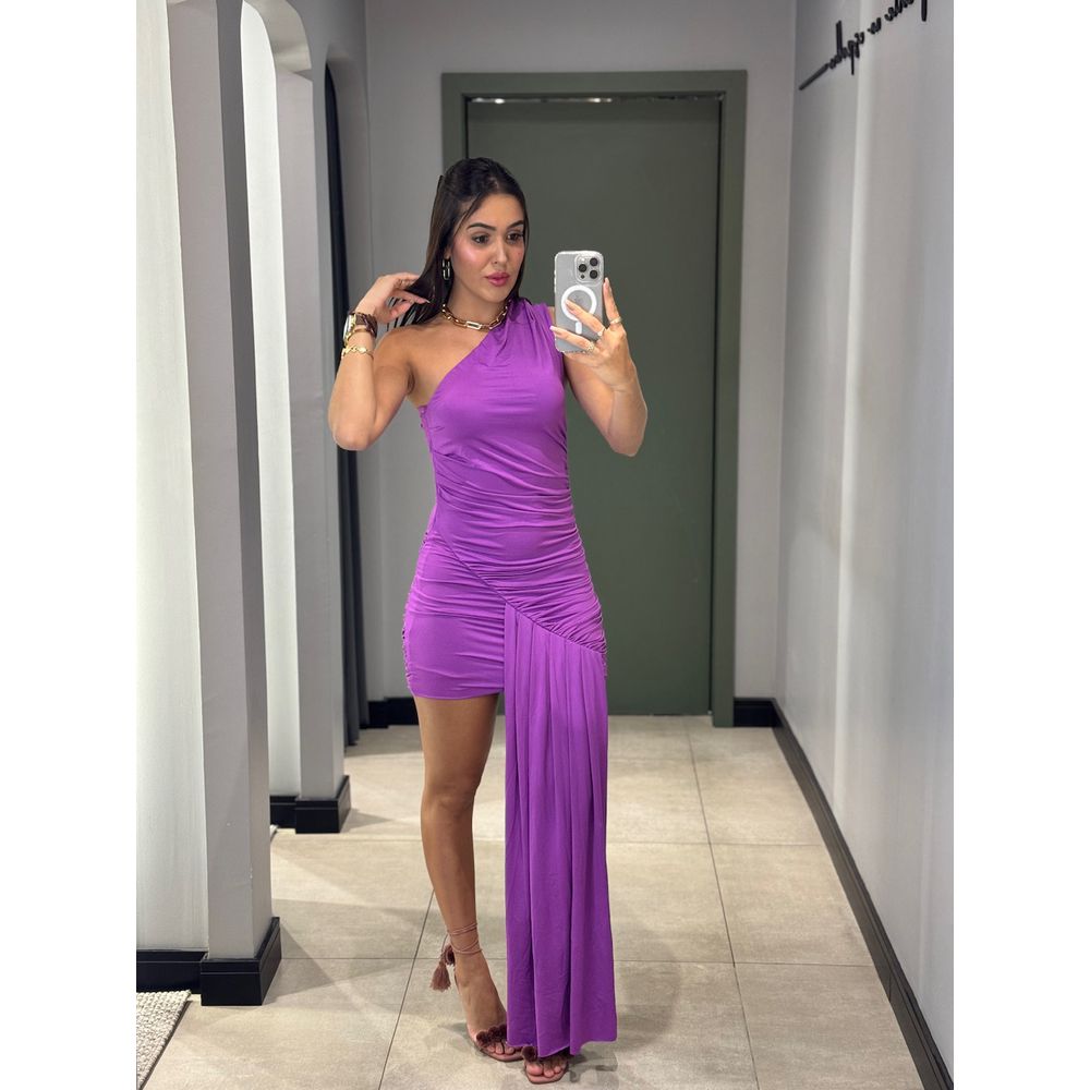 VESTIDO DEBORA PALA LAVANDA