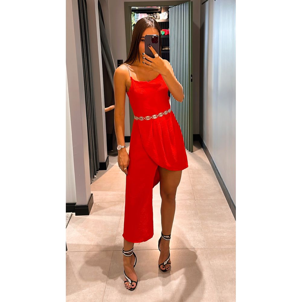 VESTIDO CRIS VERMELHO