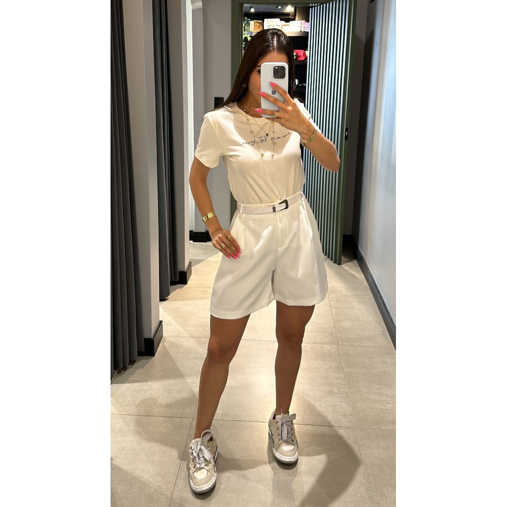 BERMUDA ALFAIATARIA OFF WHITE