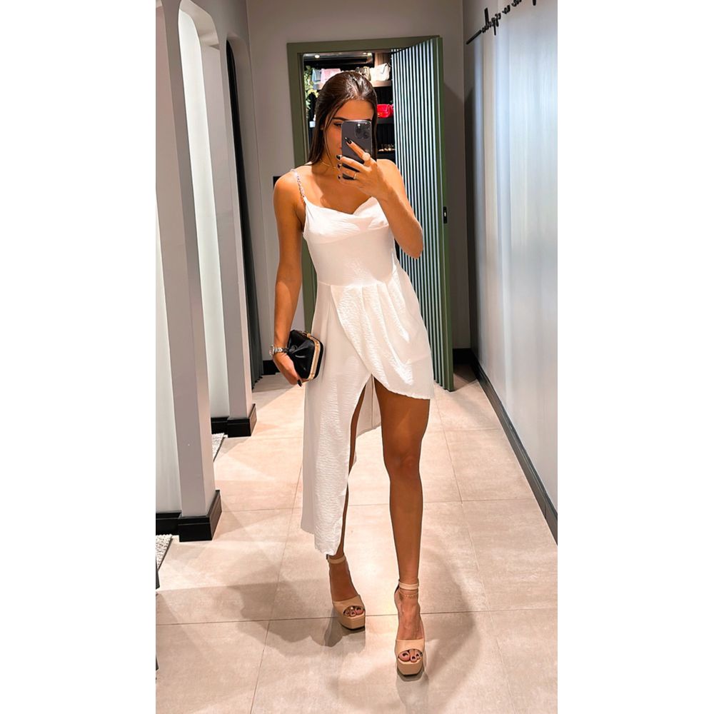 VESTIDO CRIS OFF WHITE