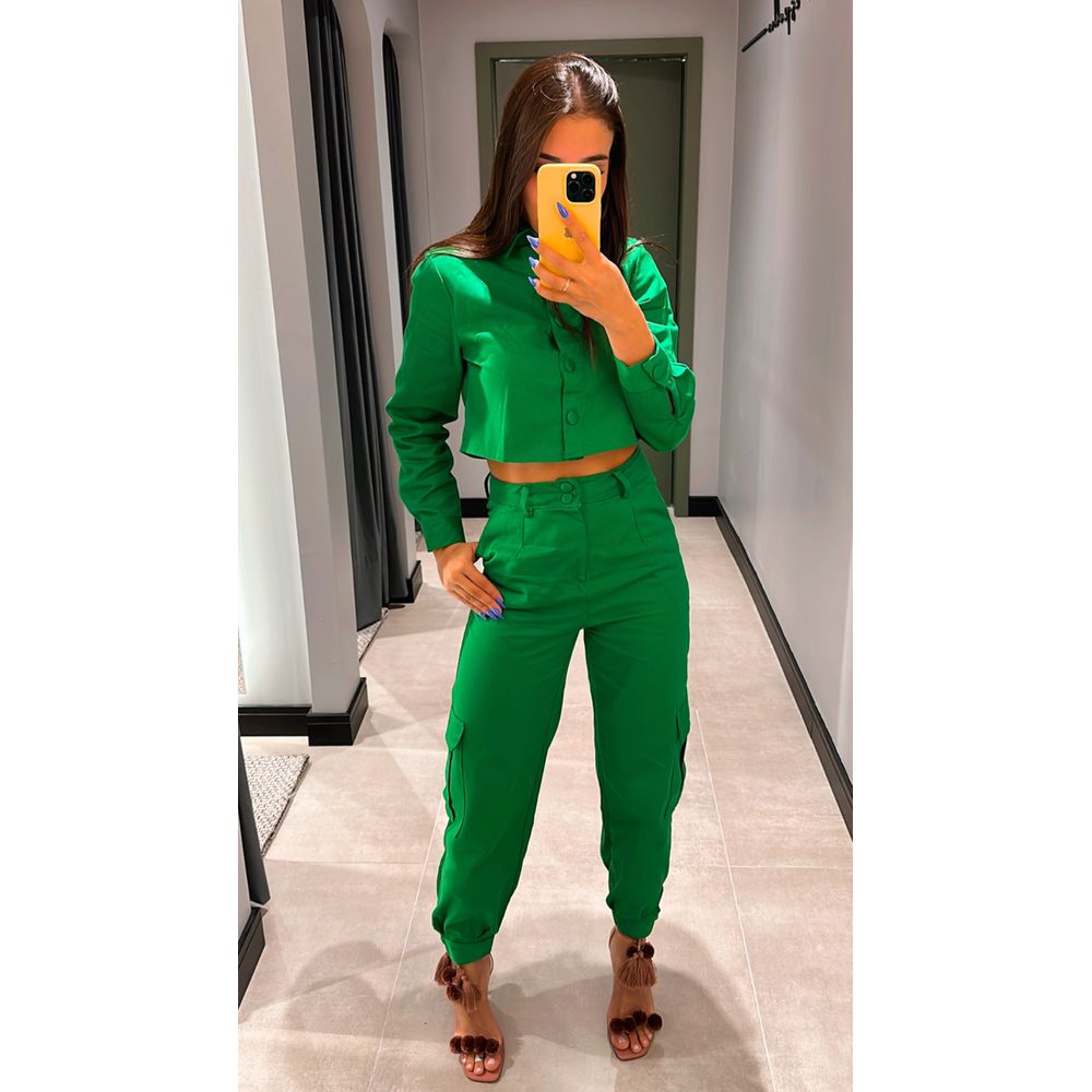 CONJUNTO JOGGER SARJA VERDE 