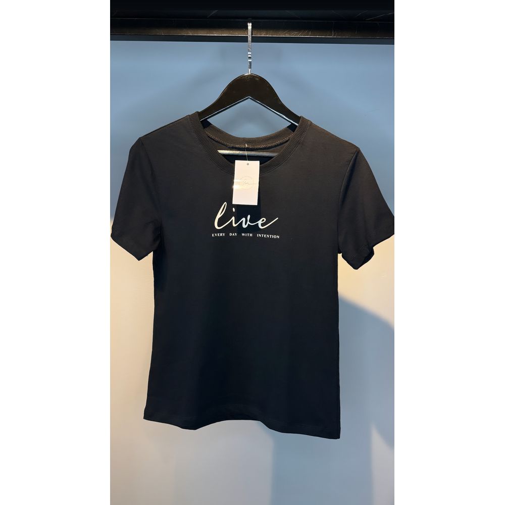 T-SHIRT LIVEEVERY DAY PRETO