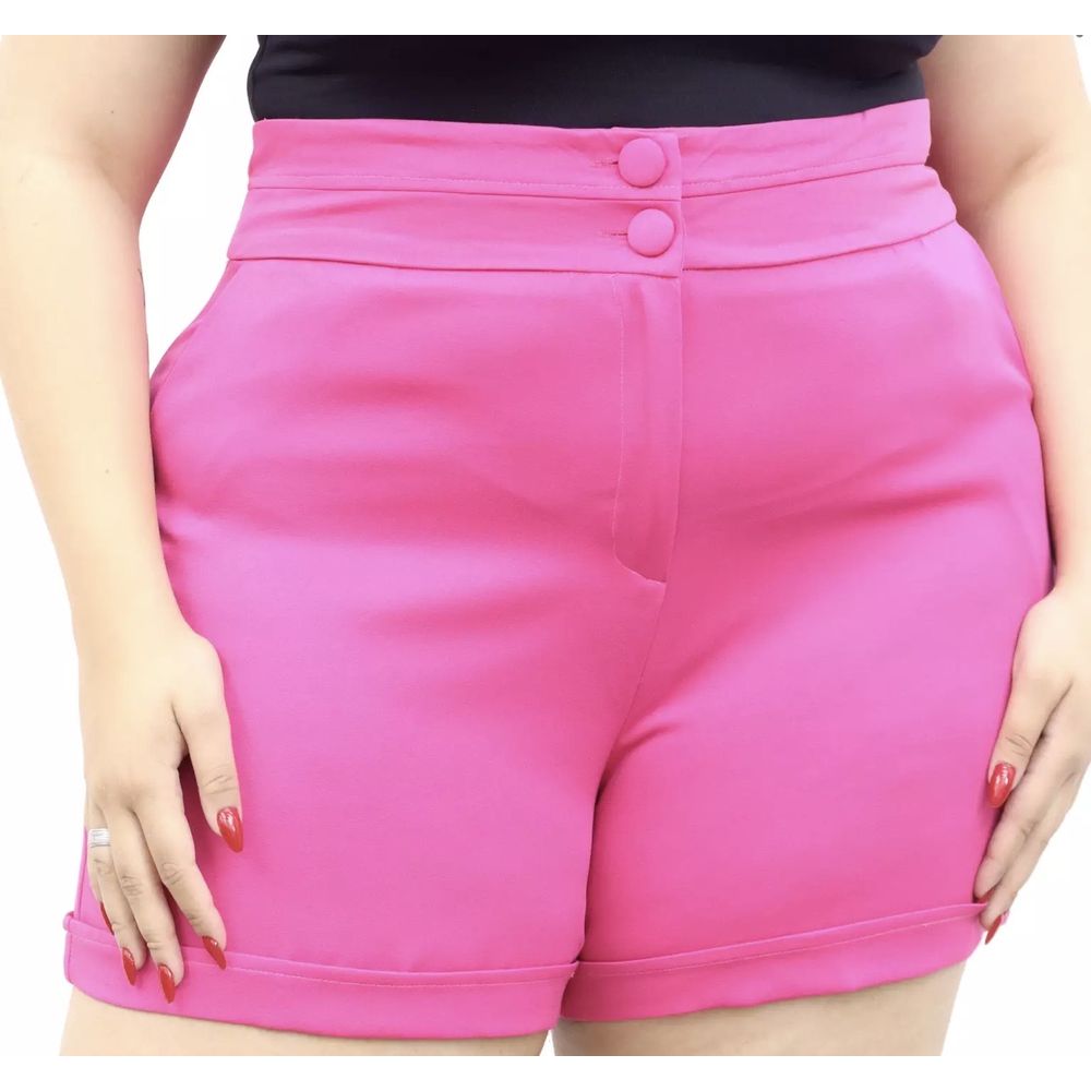 SHORT ALFAIATARIA CECI PINK