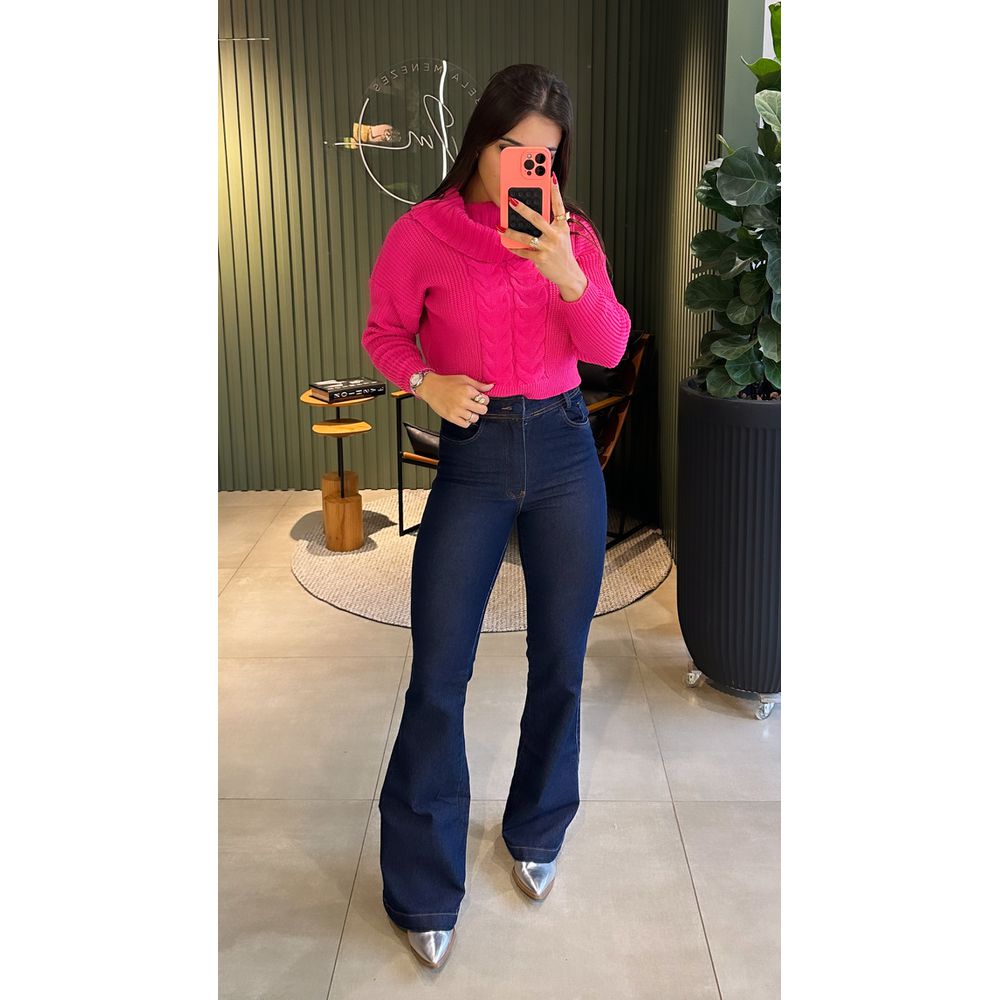 CALÇA JEANS FLARE NANDA 