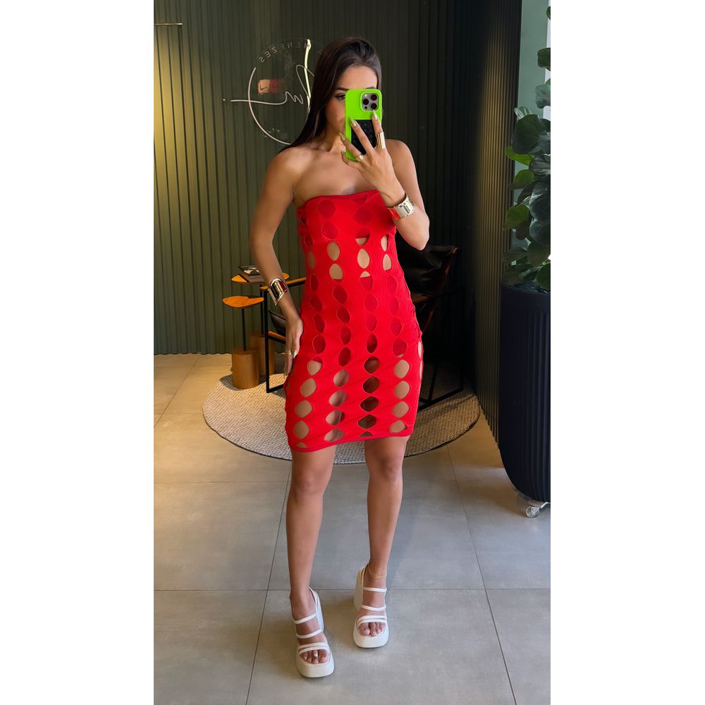 VESTIDO MARIANA VERMELHO