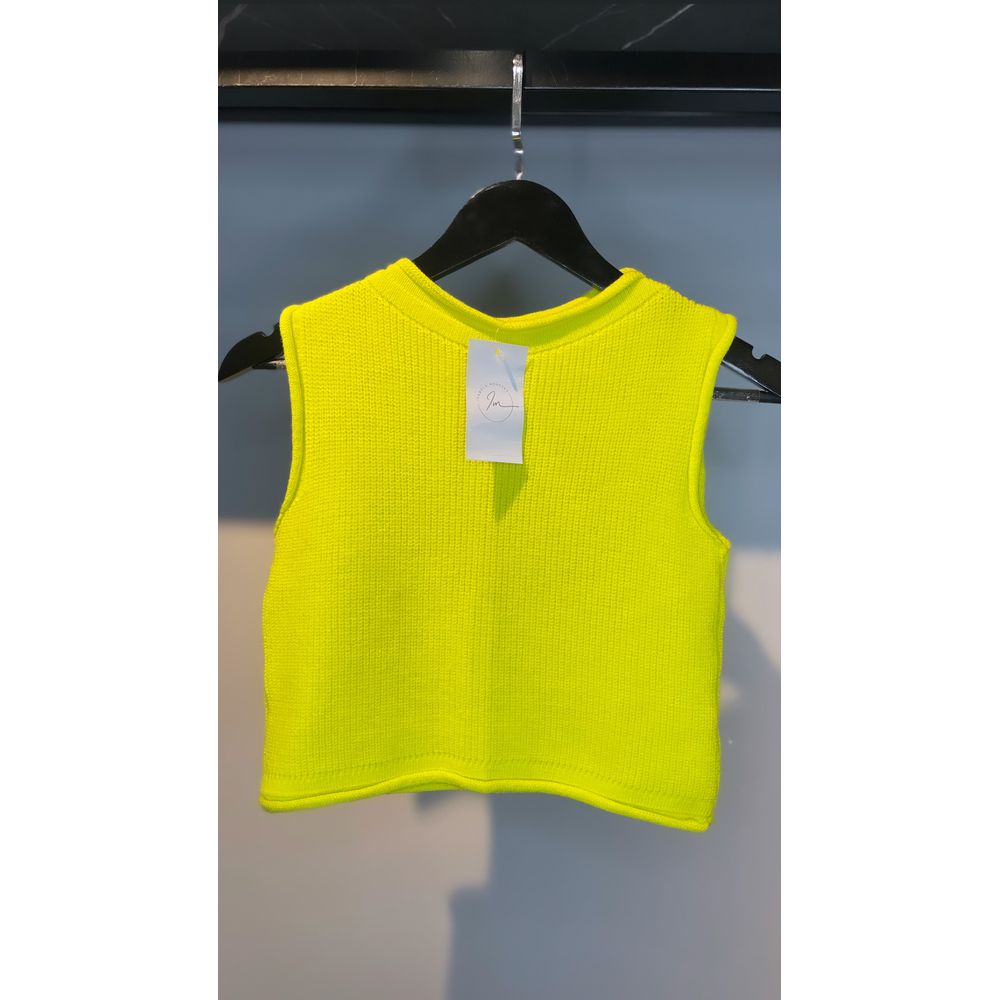 CROPPED TRICOT CAVADO VERDE LIMA