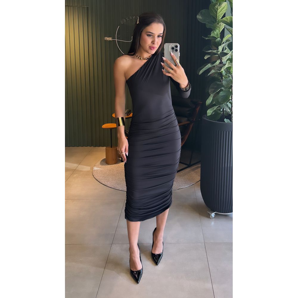 VESTIDO MADONNA PRETO