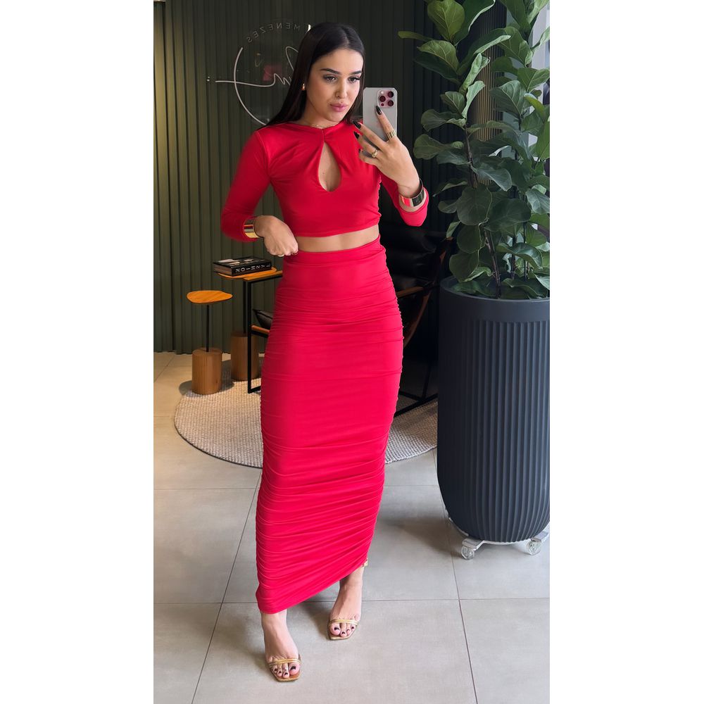 CONJUNTO MARANATA VERMELHO