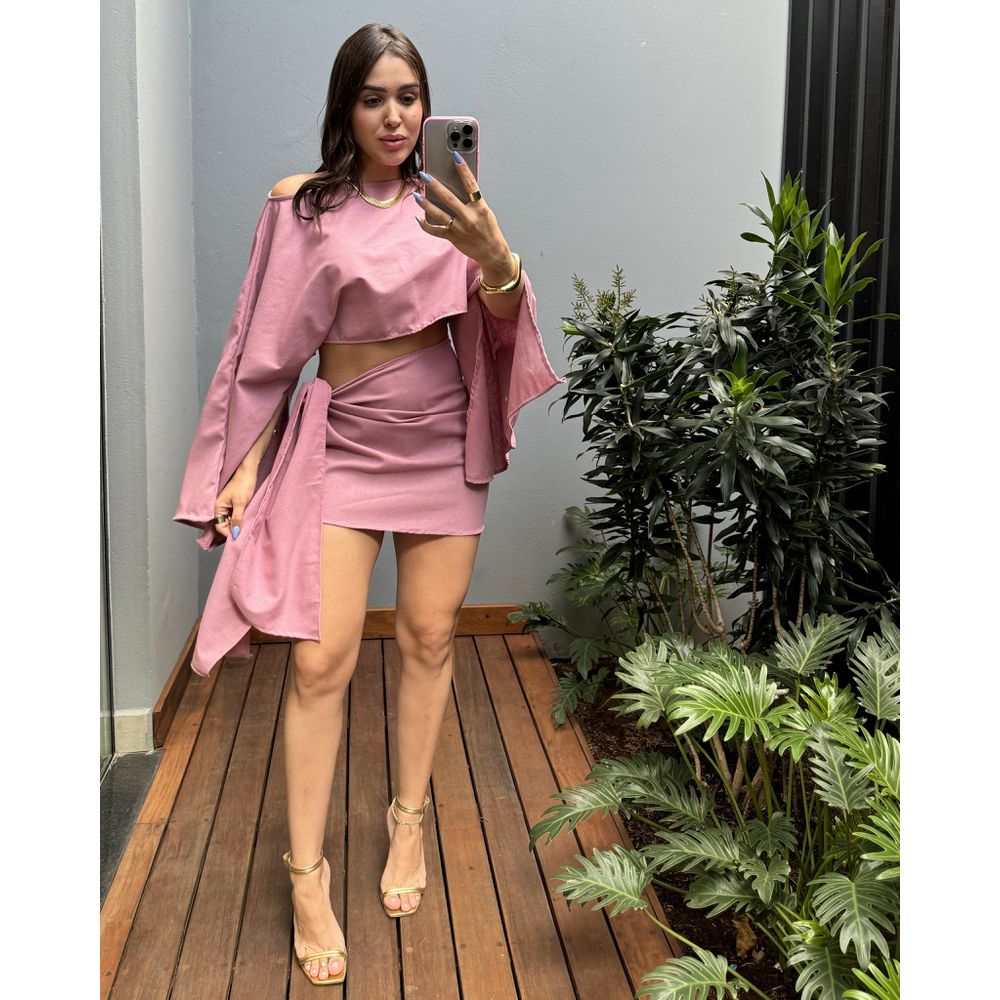 CONJUNTO LORENA ROSA BEBE