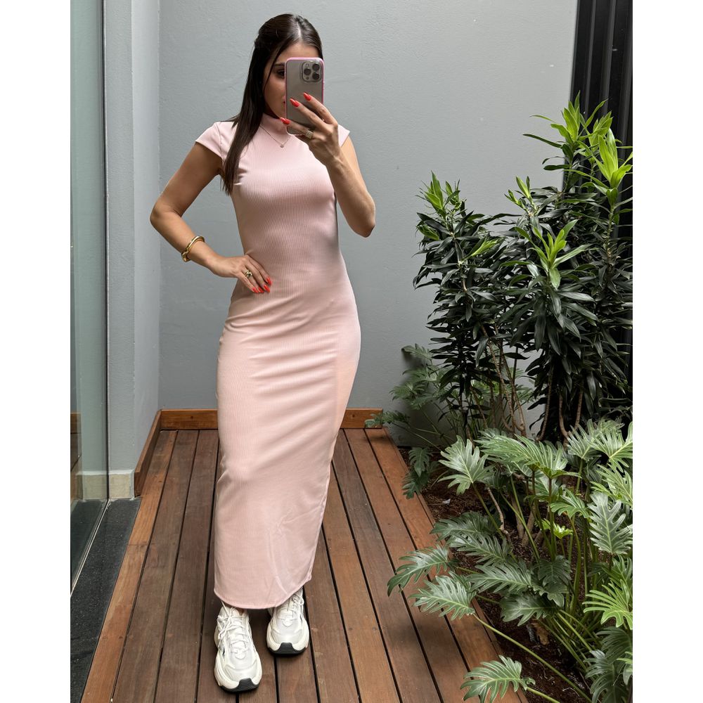 VESTIDO KELY ROSA
