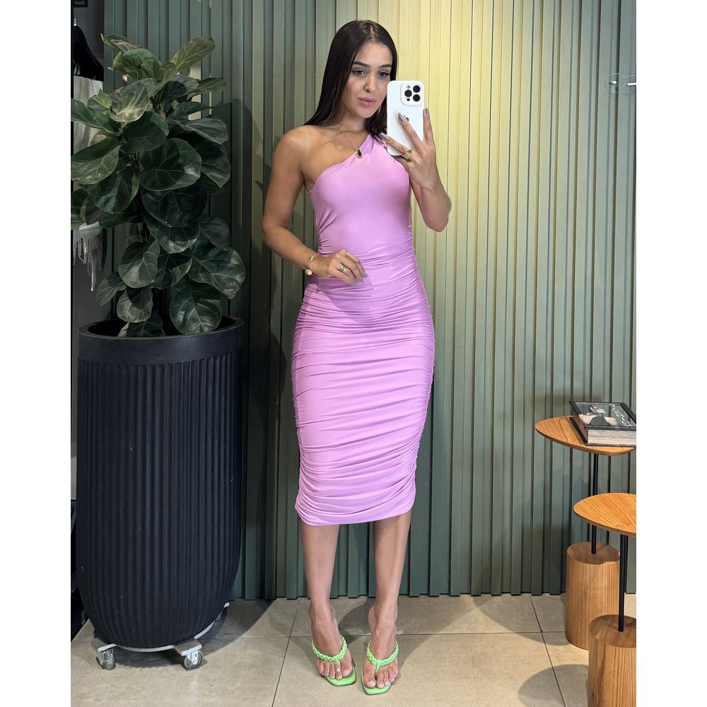 VESTIDO NULA MANGA ROSA BEBE