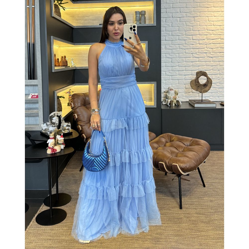 VESTIDO ELLEN AZUL SERENITTY