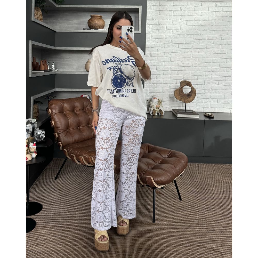 CALÇA MEG BRANCO