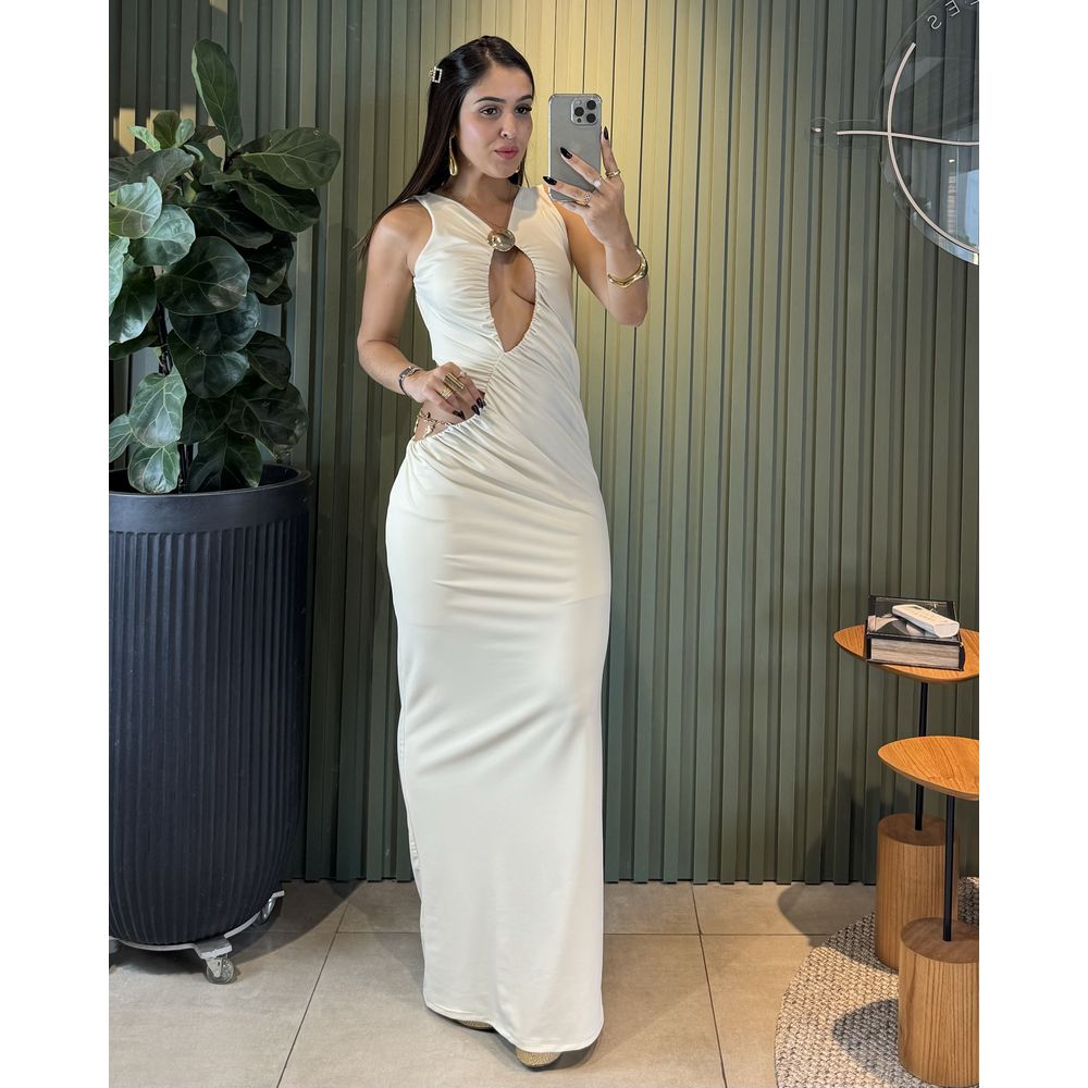 VESTIDO MAITÊ CREME