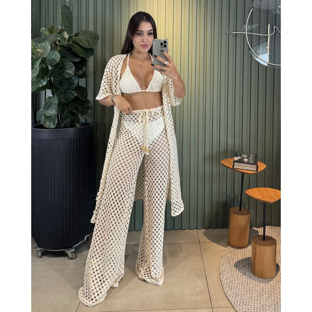 CONJUNTO CURAÇÃO CREME