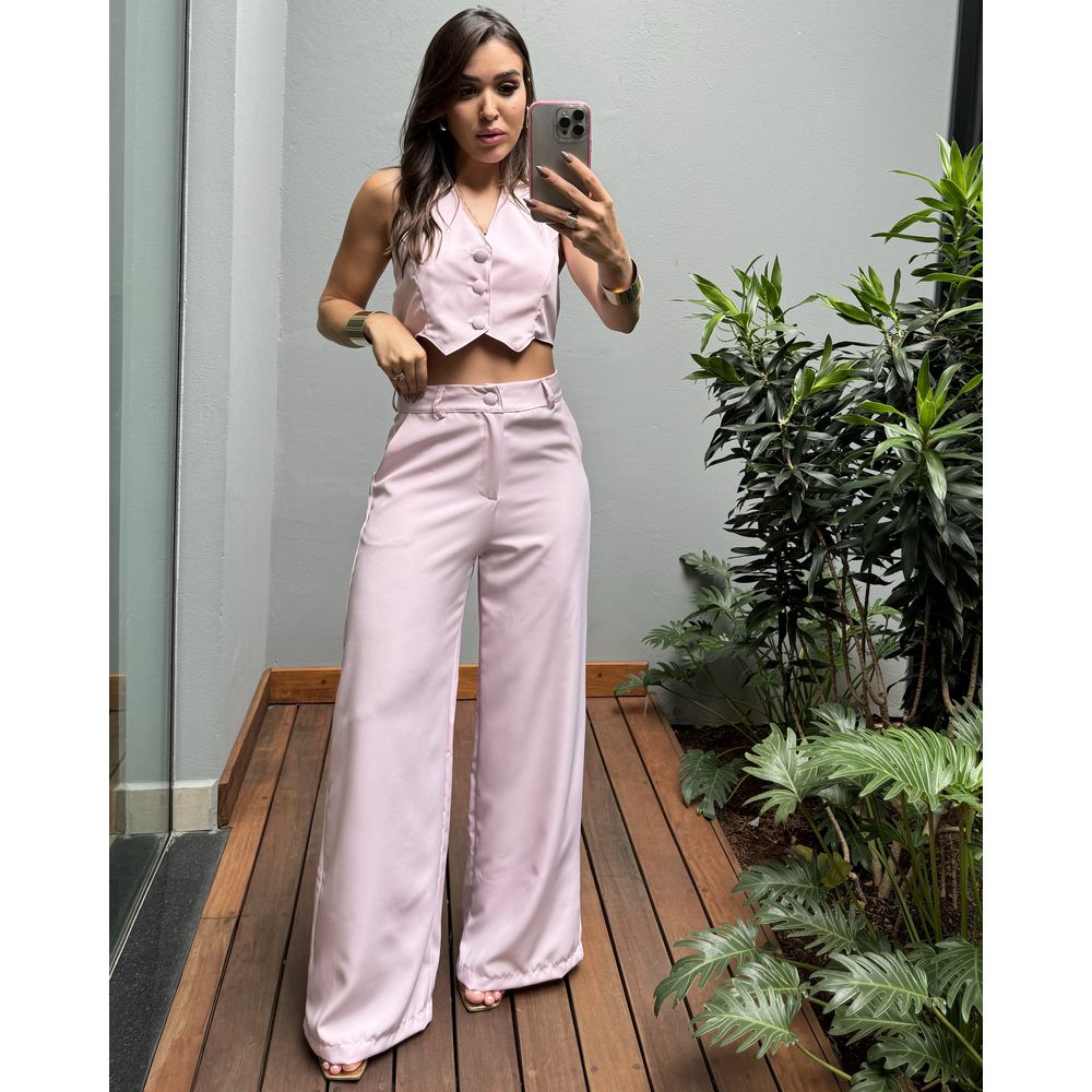 CONJUNTO MAITE ROSA BEBE