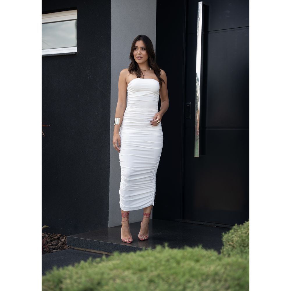 VESTIDO PETRA OFF WHITE