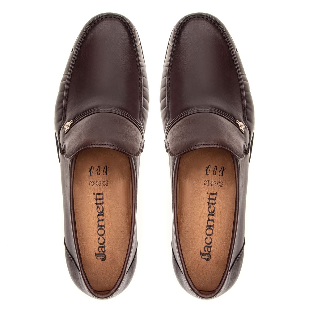 Clássico Mocassim Chocolate 001B | JACOMETTI