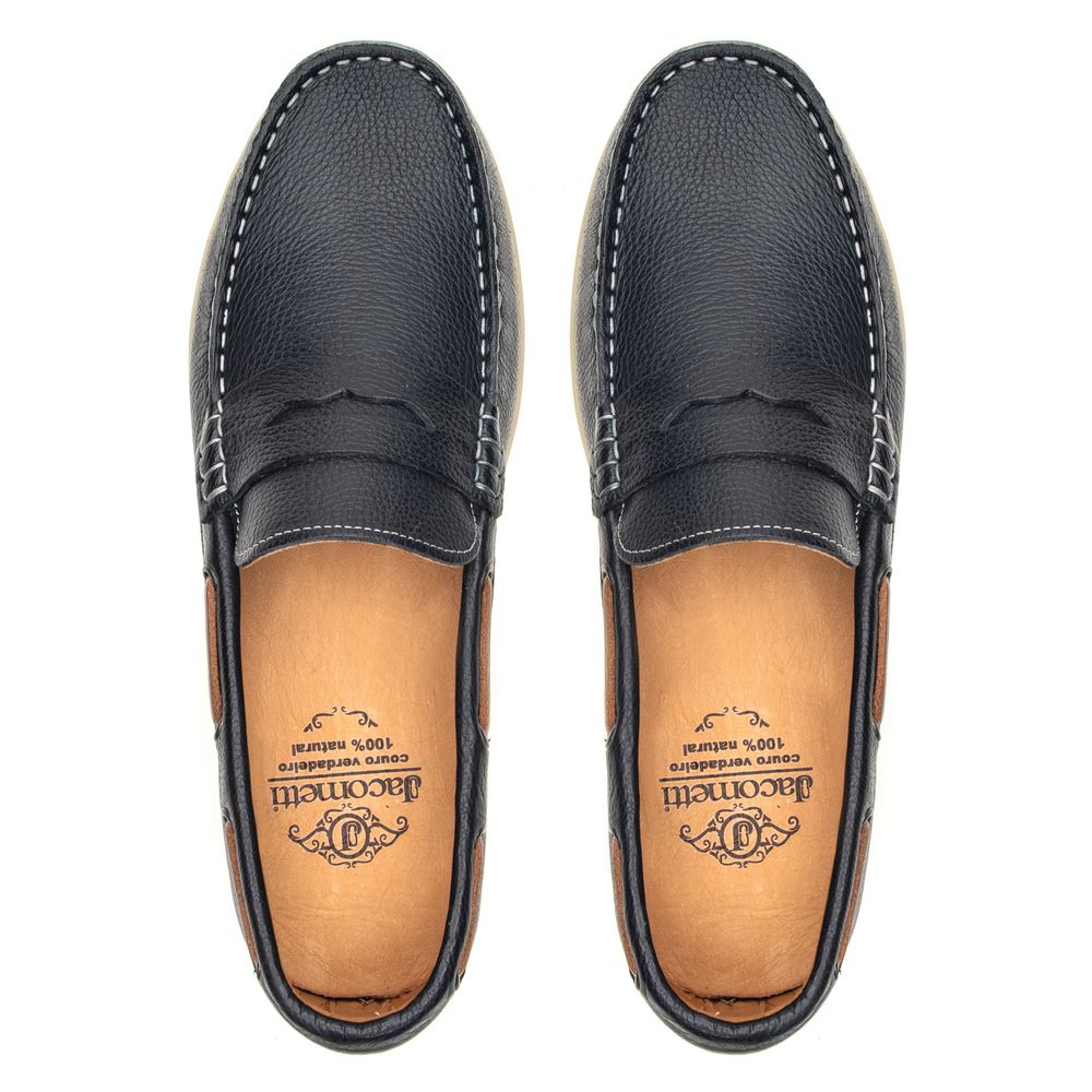 Mocassim Masculino Sider Azul Marinho 2582
